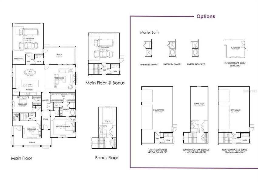 2D floor plan layout of this home in , Palm Coast, FL (Image 3).