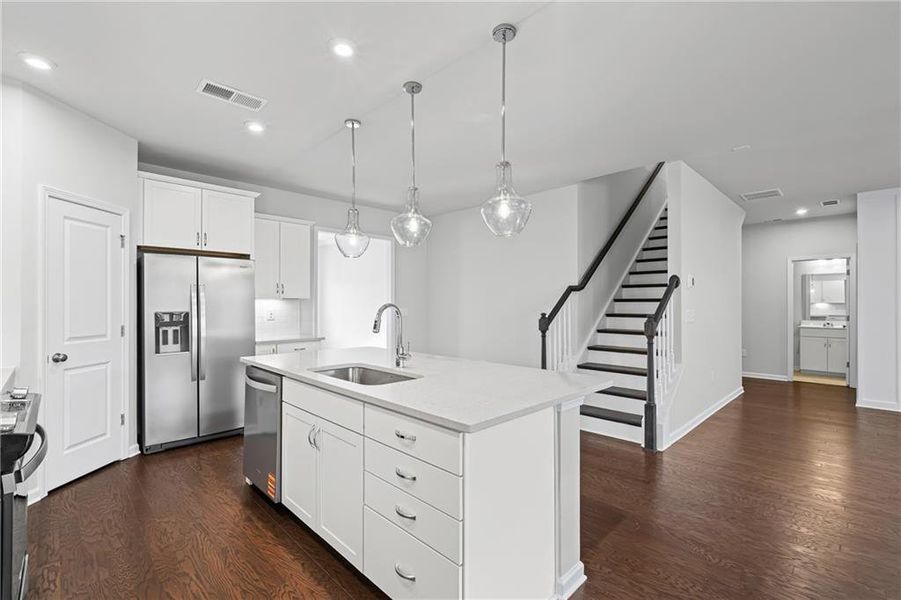 Furnished interior view inside a new home in Berkeley Mill, Cumming (Image 5).
