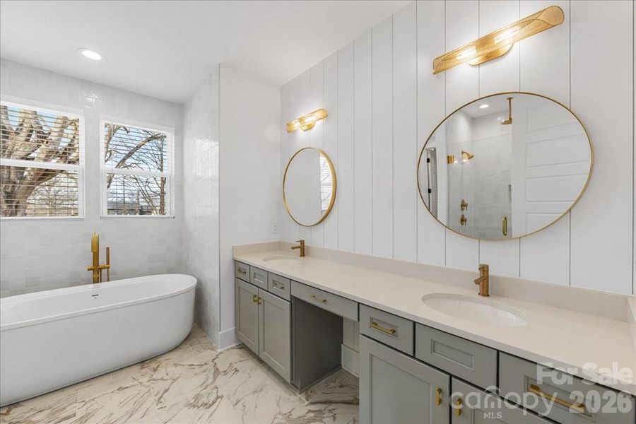 Furnished interior view inside a new home in , Charlotte (Image 17). Furnished interior view inside a new home in , Charlotte (Image 17).