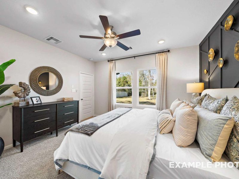 Representative furnished interior of a home built from the The San Marcos E by Davidson Homes LLC in Hannah Heights, Seguin (Image 18).