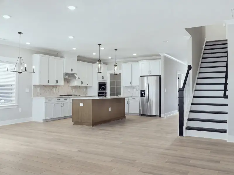 Furnished interior view inside a new home in Barrow Meadows, Zebulon (Image 6).