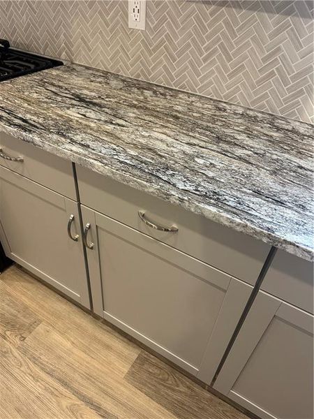 Close-up of interior finishes inside a home in Mirror Lake at South Harbour, Villa Rica (Image 10).