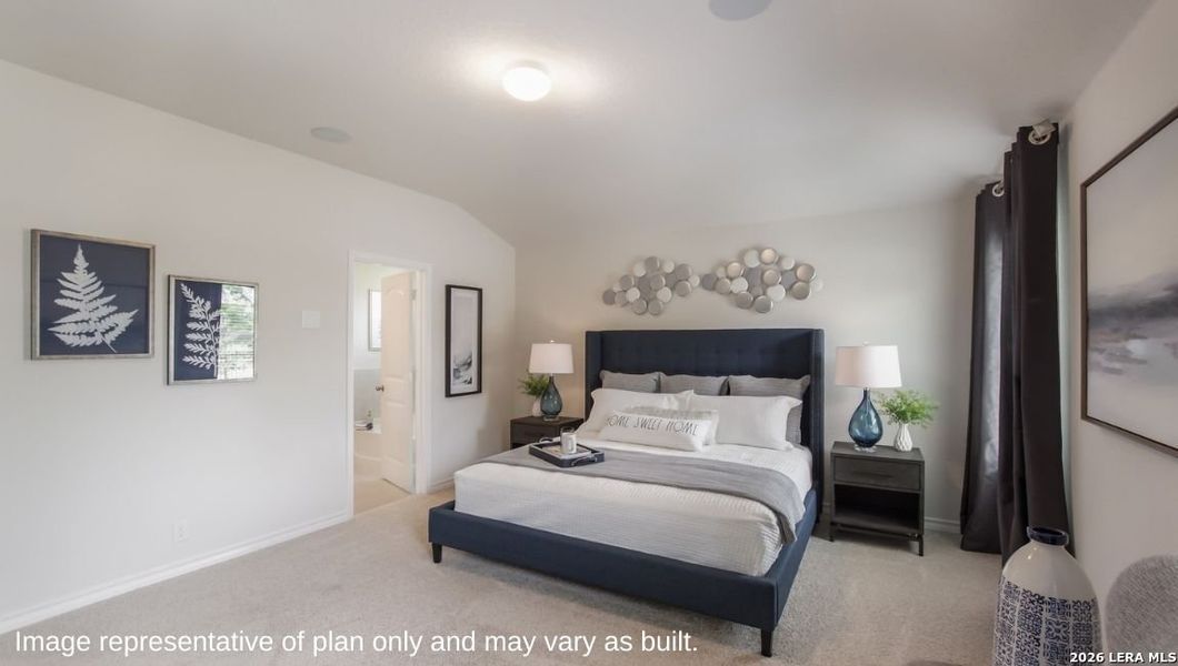 Furnished interior view inside a new home in Steele Creek, Cibolo (Image 23).