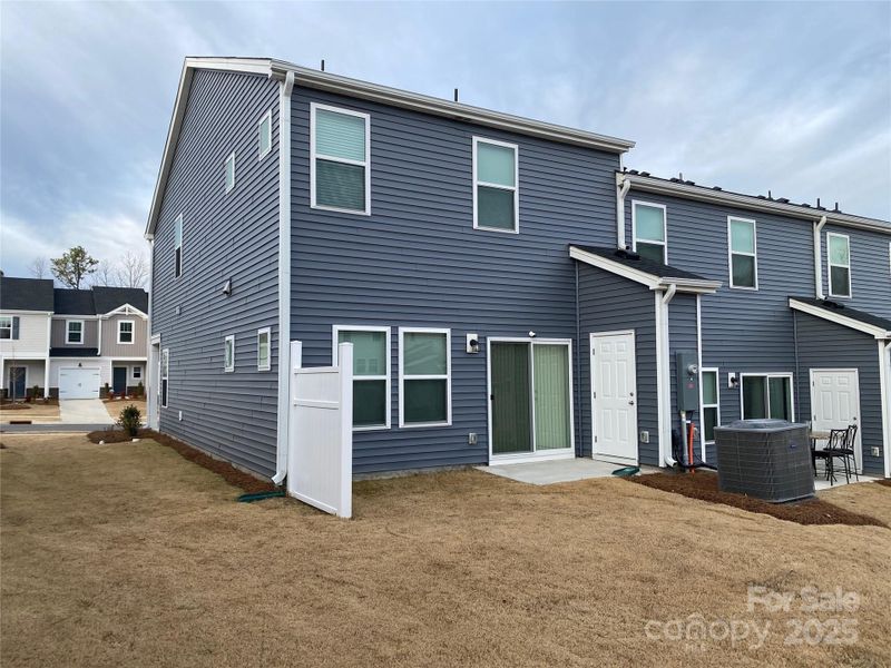 Exterior details and patio area of a home in , Charlotte (Image 3).