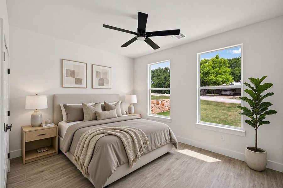 Furnished interior view inside a new home in , Granbury (Image 14). Furnished interior view inside a new home in , Granbury (Image 14).