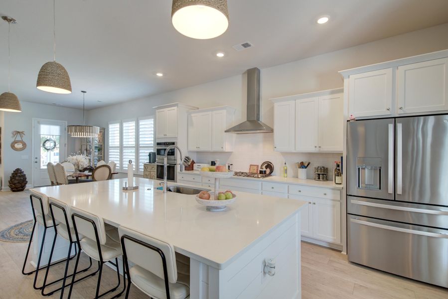 Furnished interior view inside a new home in Heron's Walk at Summers Corner, Summerville (Image 36).