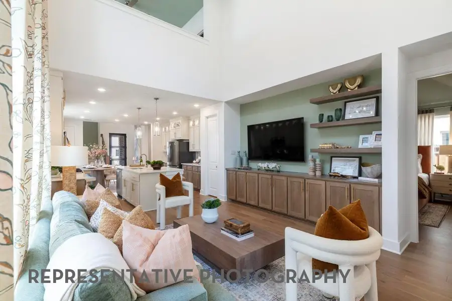 Furnished interior view inside a new home in Indigo, Richmond (Image 14).
