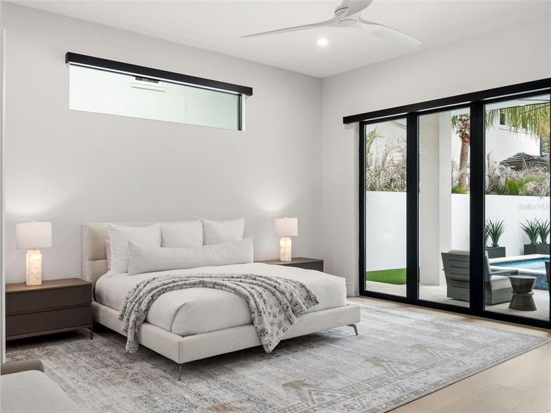 Furnished interior view inside a new home in , Orlando (Image 5).