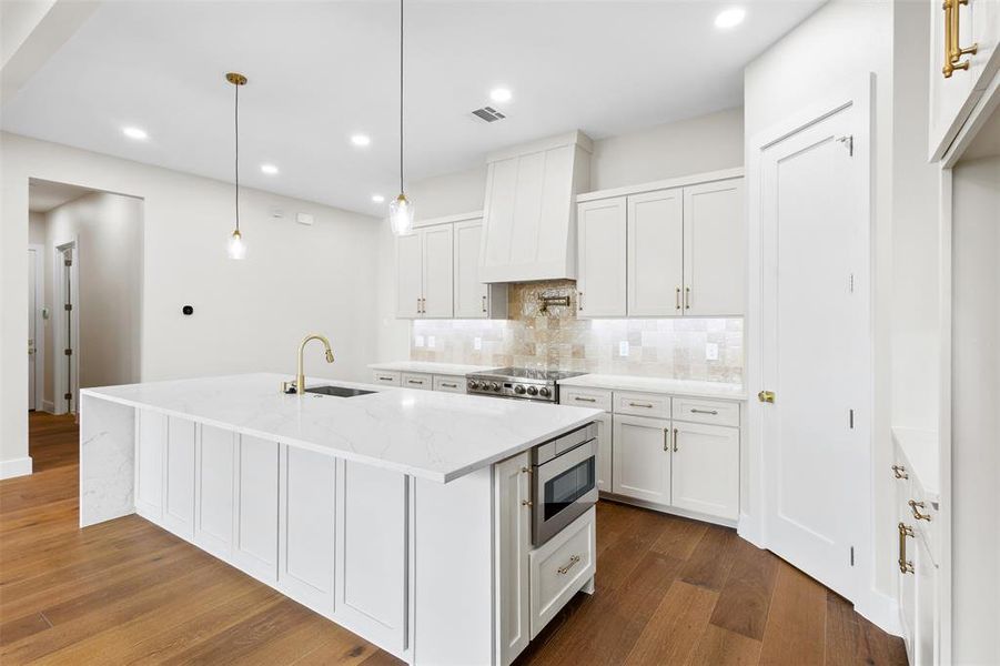 Furnished interior view inside a new home in , North Richland Hills (Image 24).