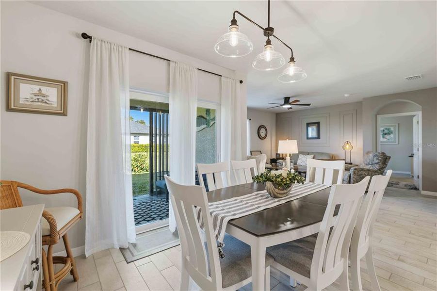 Furnished interior view inside a new home in Burnt Store Village, Punta Gorda (Image 23).