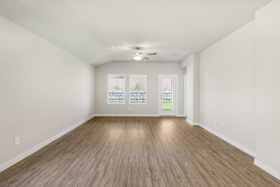 Photo is not of the actual home, but is an inspirational photo of builder’s model home and may depict options, furnishings, and/or decorator features that are not included