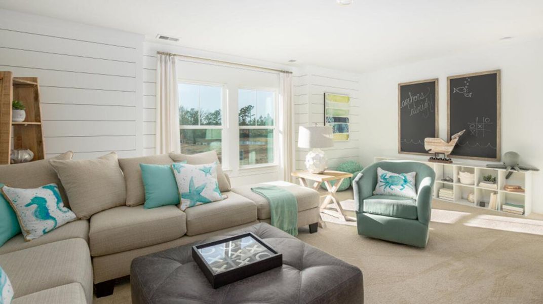 Furnished interior view inside a new home in Carnes Crossroads, Summerville (Image 14).