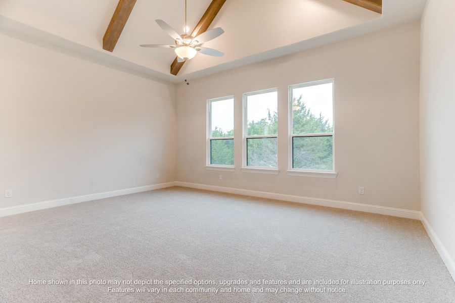 Spacious, unfurnished interior of a new home in Valor Estates, Temple (Image 7). Spacious, unfurnished interior of a new home in Valor Estates, Temple (Image 7).