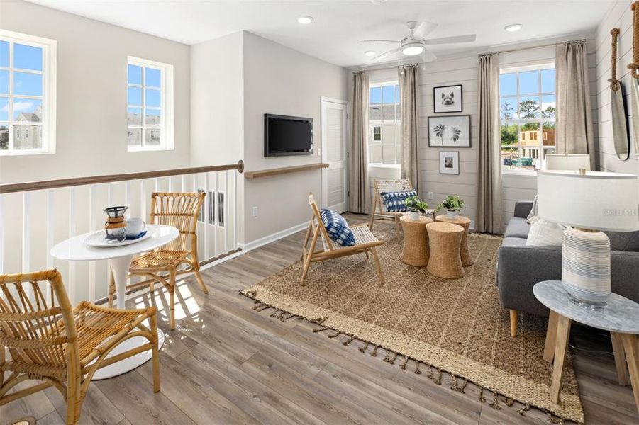 Furnished interior view inside a new home in Celebration, Celebration (Image 14).