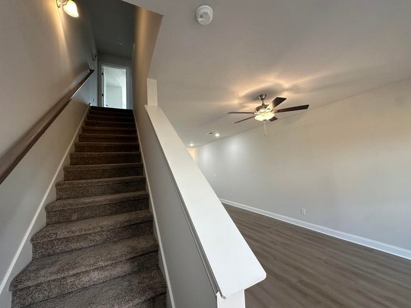 Spacious, unfurnished interior of a new home in Forrest Bluff Townhomes, North Augusta (Image 24).