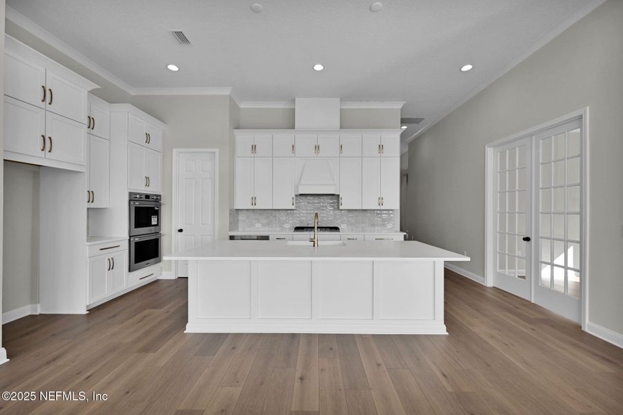 Furnished interior view inside a new home in Amelia National Country Club, Fernandina Beach (Image 9). Furnished interior view inside a new home in Amelia National Country Club, Fernandina Beach (Image 9).
