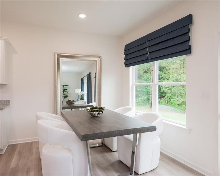 Furnished interior view inside a new home in Old Salem Crossing, Conyers (Image 6).