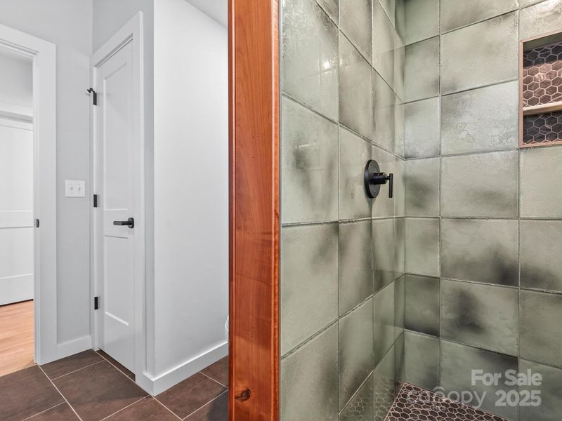 Close-up of interior finishes inside a home in , Asheville (Image 19).