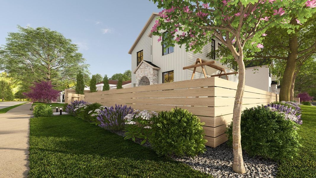 View of side of home