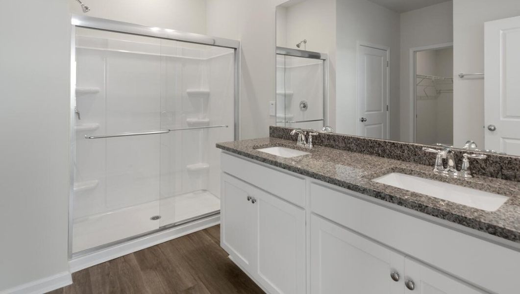 Furnished interior view inside a new home in Cedar Hill Landing, Navassa (Image 8).