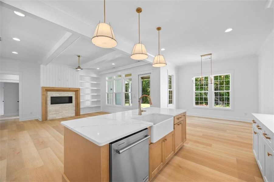 Furnished interior view inside a new home in , Covington (Image 5). Furnished interior view inside a new home in , Covington (Image 5).