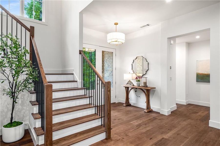 Furnished interior view inside a new home in , Powder Springs (Image 20).