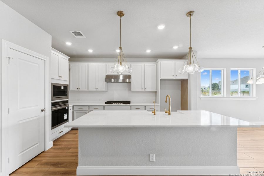 Furnished interior view inside a new home in The Crossvine 45’, Schertz (Image 10).