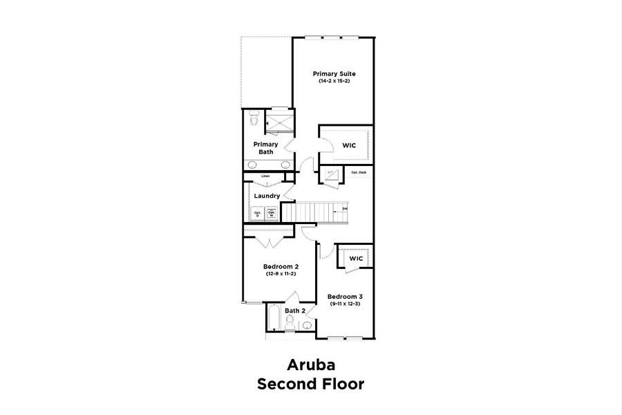 2D floor plan layout for the Aruba by DRB Homes in Isla Mirada, San Antonio, FL (Image 5). 2D floor plan layout for the Aruba by DRB Homes in Isla Mirada, San Antonio, FL (Image 5).
