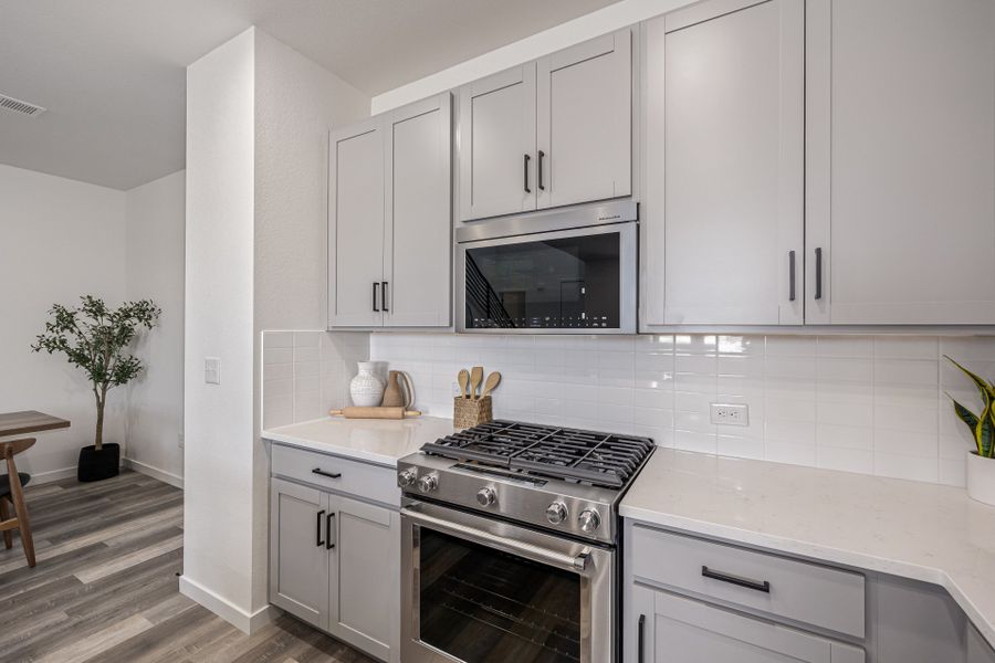 Furnished interior view inside a new home in Painted Prairie, Aurora (Image 16).