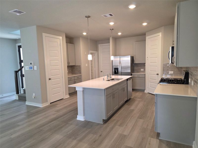 Furnished interior view inside a new home in , Houston (Image 3).