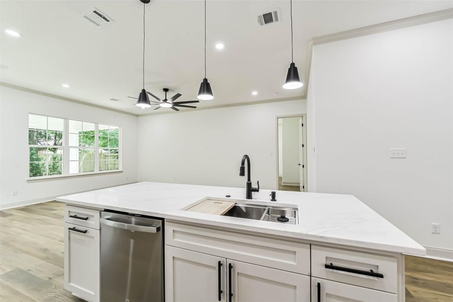 Furnished interior view inside a new home in , Tomball (Image 10). Furnished interior view inside a new home in , Tomball (Image 10).