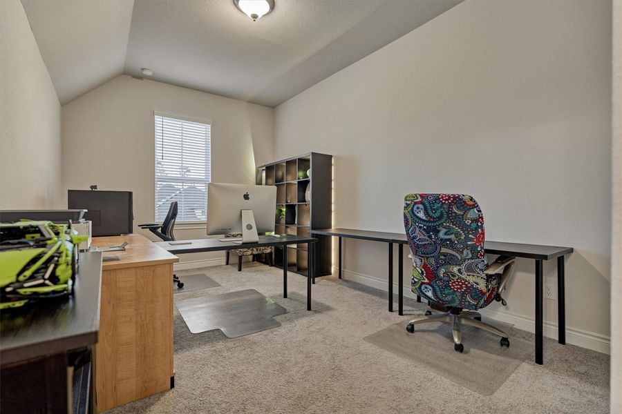 Furnished interior view inside a new home in Audubon 60', Magnolia (Image 35).