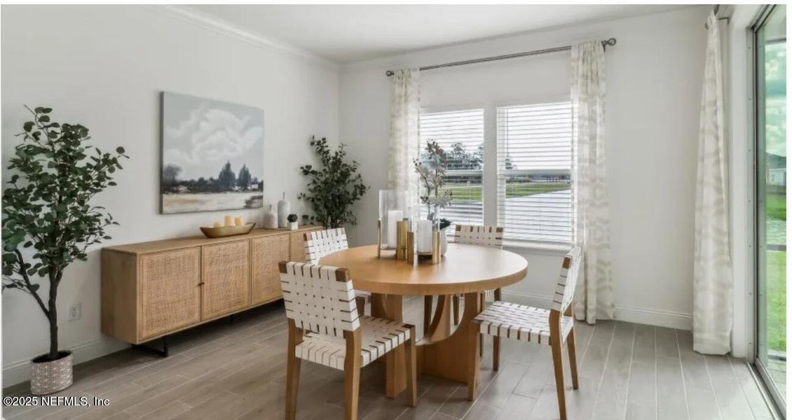 Furnished interior view inside a new home in , St. Augustine (Image 12).