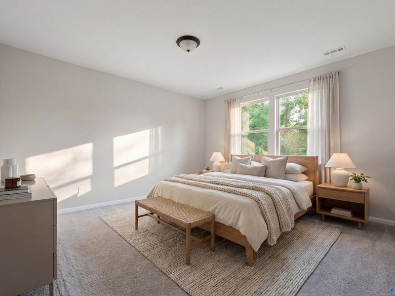 Furnished interior view inside a new home in Bailey Park, Fayetteville (Image 9).