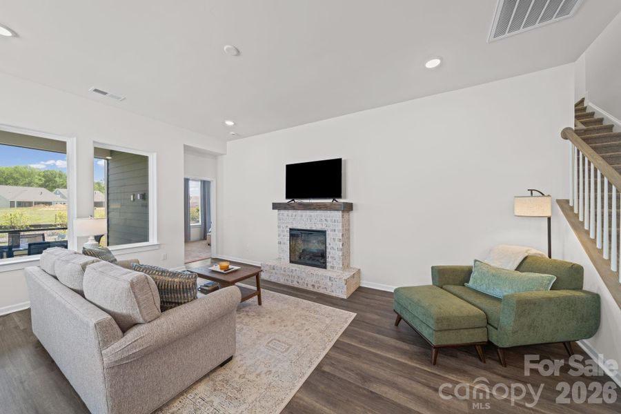 Furnished interior view inside a new home in , Waxhaw (Image 31).