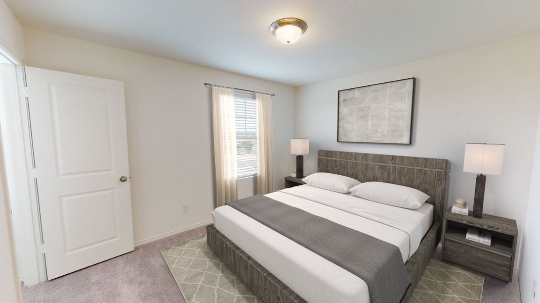 Representative furnished interior of a home built from the Radiance by Starlight Homes in Castlewood South, Taylor (Image 6).