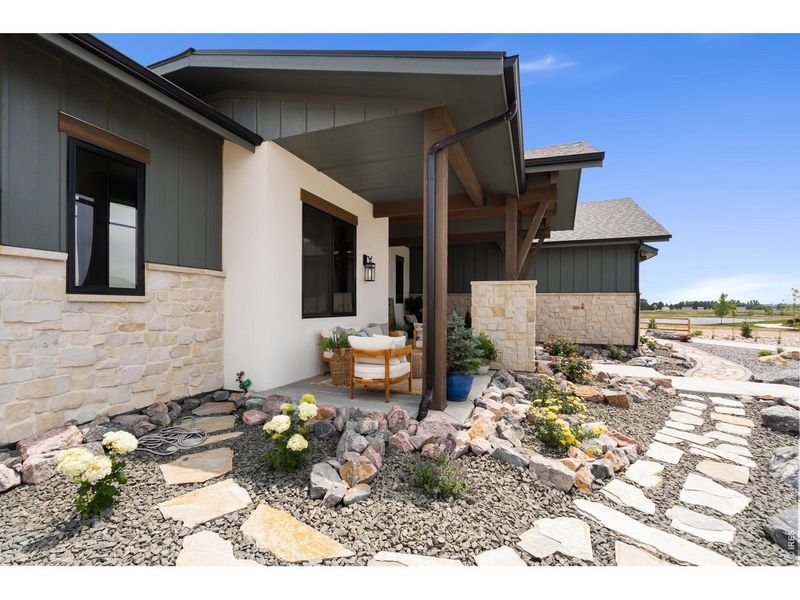 Exterior details and patio area of a home in , Windsor (Image 25).