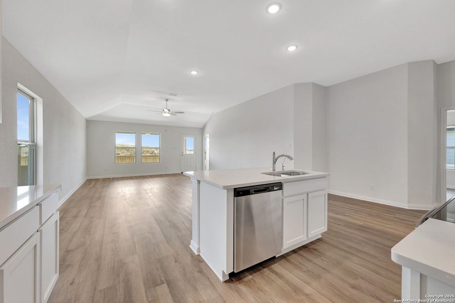 Furnished interior view inside a new home in Greenspoint Heights, Seguin (Image 9).