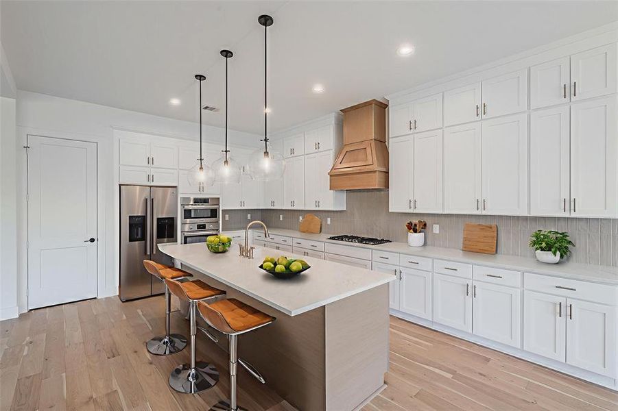 Furnished interior view inside a new home in , Haslet (Image 11).