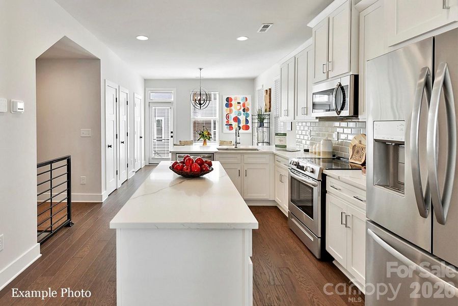 Furnished interior view inside a new home in LOSO Terraces, Charlotte (Image 11).