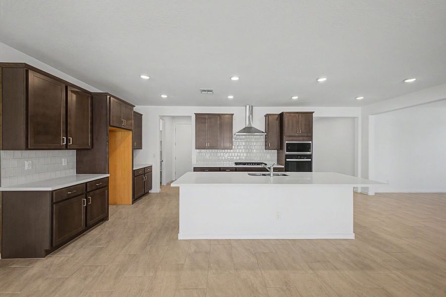 Furnished interior view inside a new home in Las Ventanas, Goodyear (Image 2).