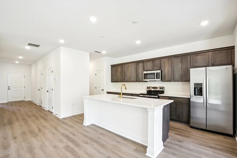 Furnished interior view inside a new home in Cedars of Cane Ridge | 55+ Community, Antioch (Image 8). Furnished interior view inside a new home in Cedars of Cane Ridge | 55+ Community, Antioch (Image 8).