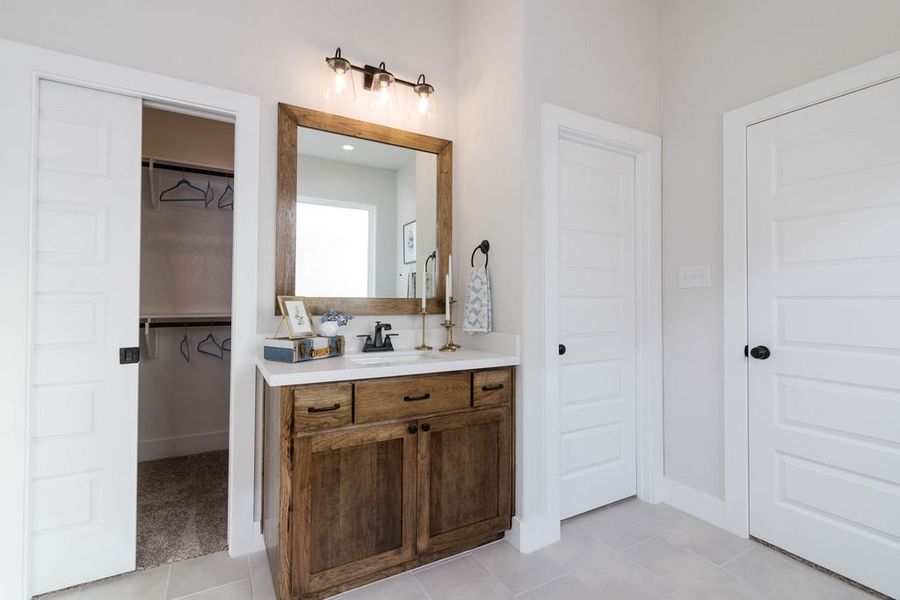 Representative furnished interior of a home built from the The Lydia by Reece Homes in Greenbrier, Bryan (Image 18).