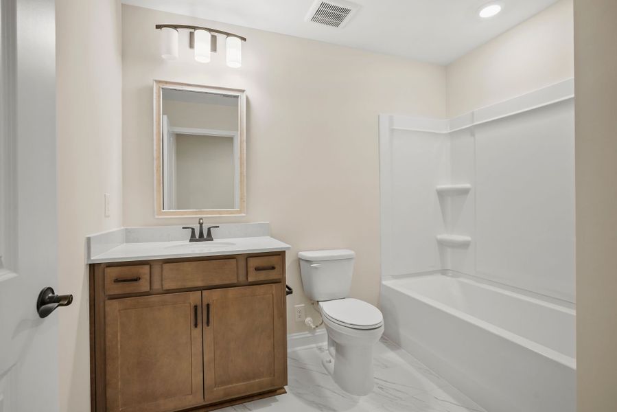 Furnished interior view inside a new home in Carolina Riverside, Belmont (Image 16).