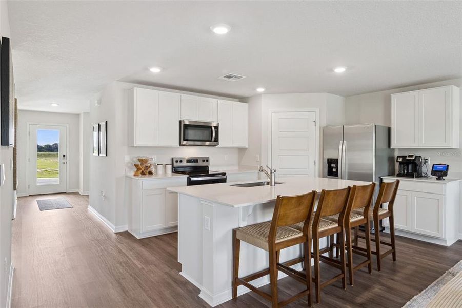 Furnished interior view inside a new home in Willowbrook South, Winter Haven (Image 11). Furnished interior view inside a new home in Willowbrook South, Winter Haven (Image 11).
