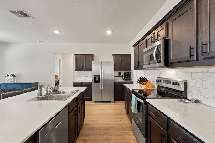 Furnished interior view inside a new home in Waverly Estates, Josephine (Image 12).