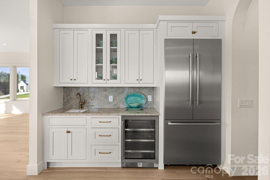 Furnished interior view inside a new home in , Fletcher (Image 17).