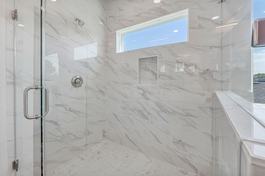Close-up of interior finishes inside a home in , Houston (Image 14).