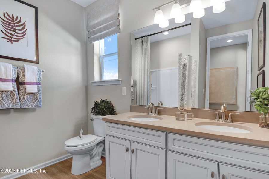 Furnished interior view inside a new home in , Jacksonville (Image 15).