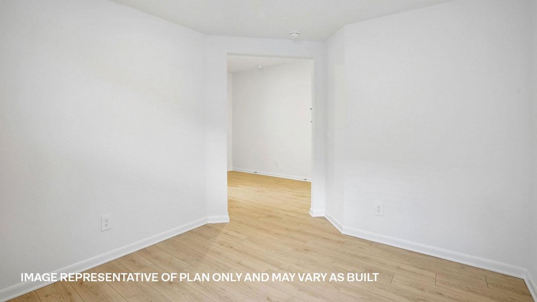 Representative unfurnished interior of a home built from the The Lakeway by D.R. Horton in Revelry, Del Valle (Image 37).